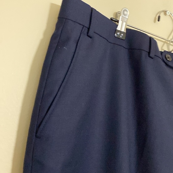 Ralph Lauren Men's Dark Blue Dress Pants wool office event casual luxury soft - Picture 3 of 11